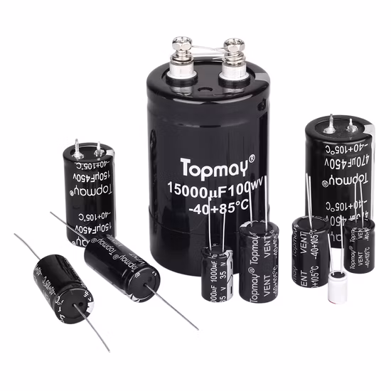 Terminale a vite per condensatori elettrolitici in alluminio per motore CA da 400 V