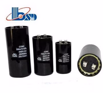 Condensatore di avviamento motore di tipo USA con certificato UL