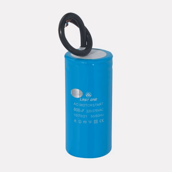Tipo terminale con custodia in alluminio per condensatore di avviamento motore CD60 110/330 V